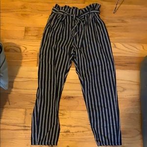 PS/LA navy striped pants